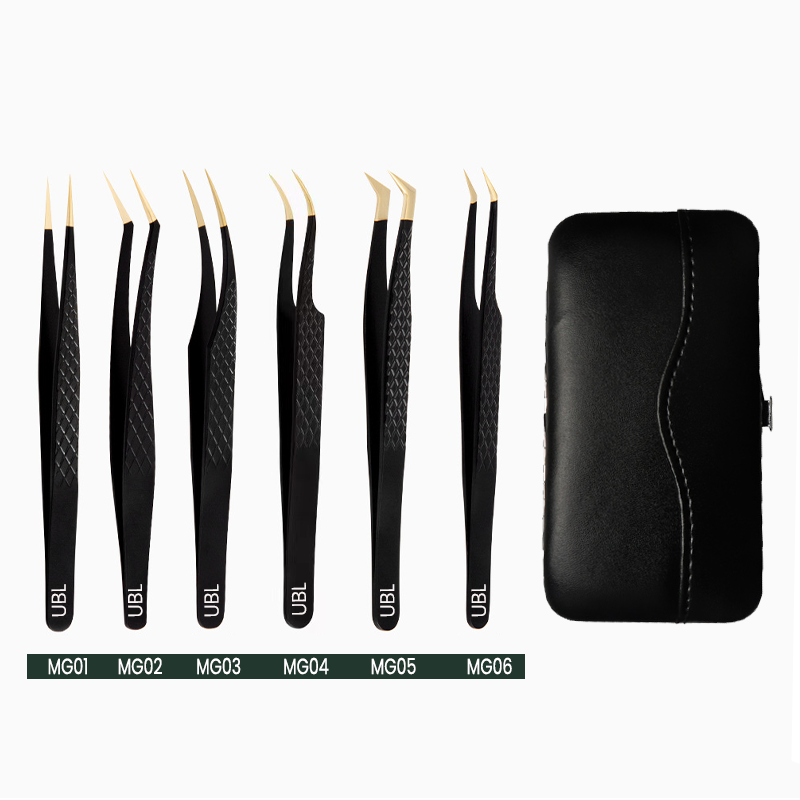 Elite Precision Eyelash Extension Tweezer Set –