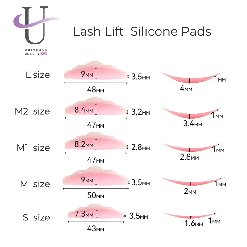 Lash Lift Rods Silicone Pads